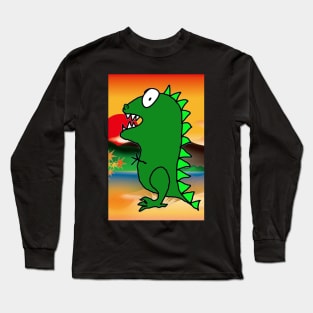 Godzilla Long Sleeve T-Shirt